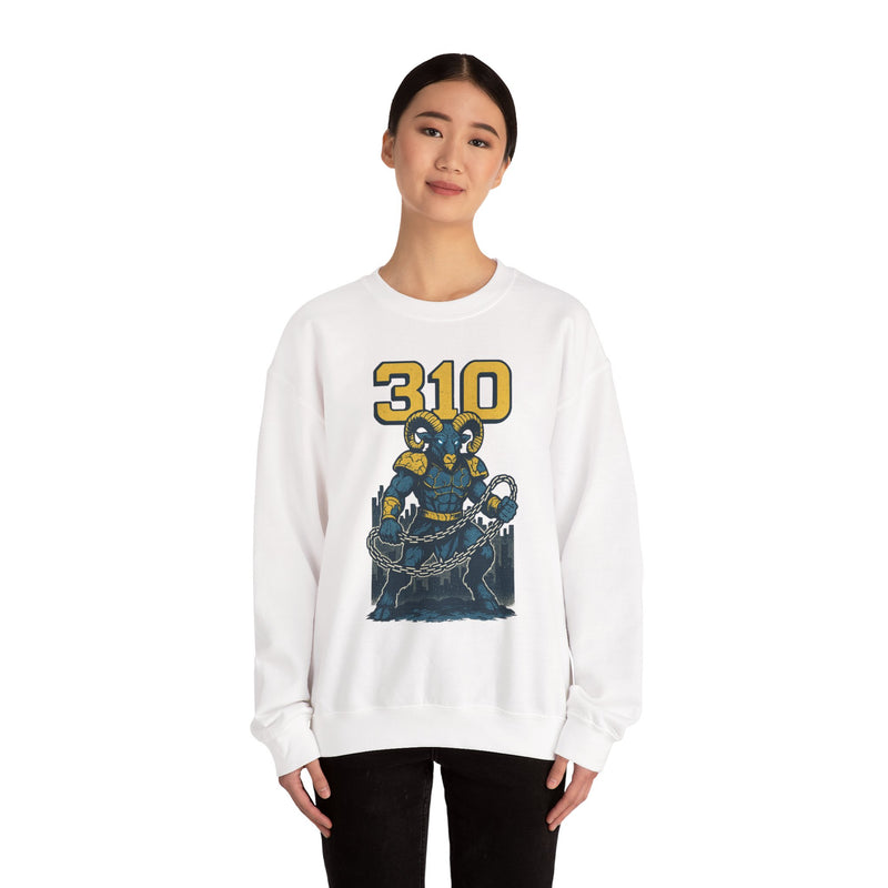 The Faultbinder | Los Angeles Area Code Football Sweatshirt