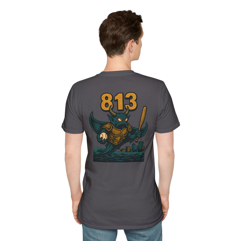 The Drowned Syndicate | Tampa Bay Area Code Baseball Tee