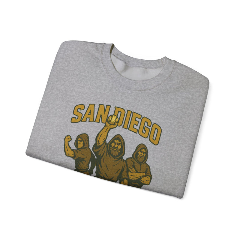 The Cleansed Order | San Diego Area Code Baseball Sweatshirt