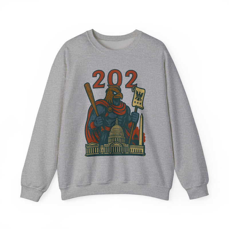 The Vigilant Order | Washington Area Code Baseball Sweatshirt