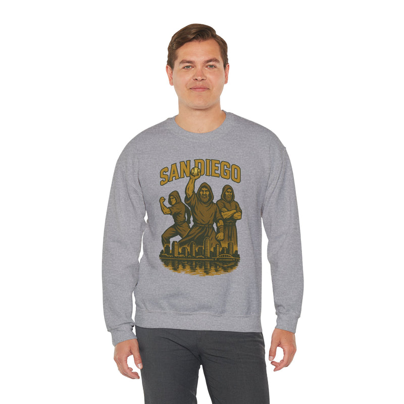 The Cleansed Order | San Diego Area Code Baseball Sweatshirt