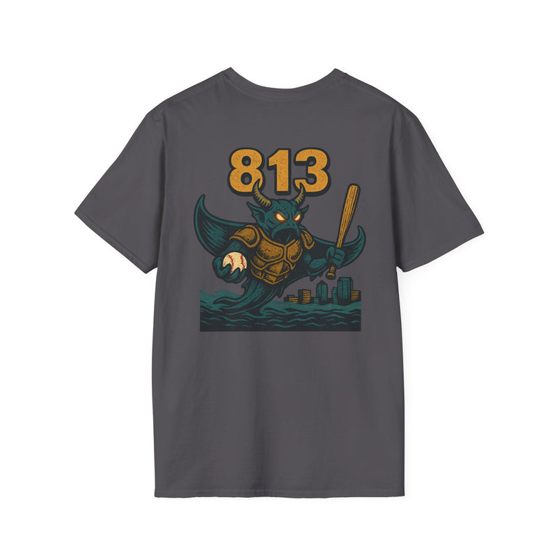 The Drowned Syndicate | Tampa Bay Area Code Baseball Tee