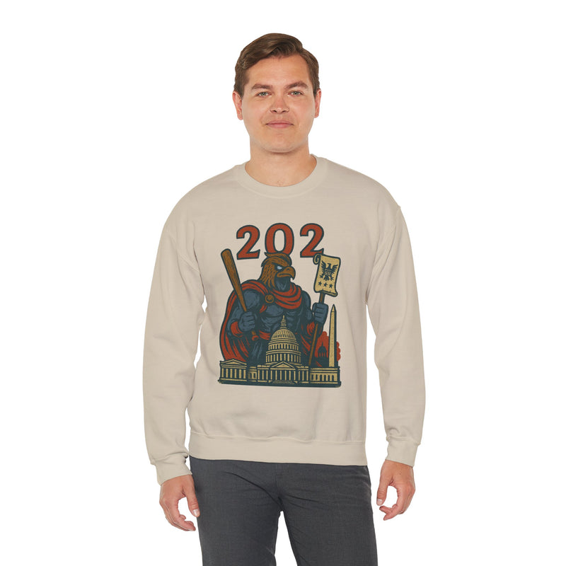 The Vigilant Order | Washington Area Code Baseball Sweatshirt