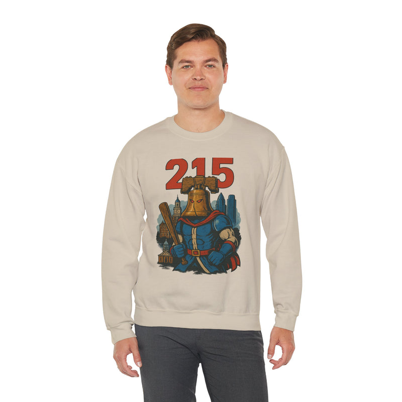 The Bellborn | Philadelphia Area Code Baseball Sweatshirt