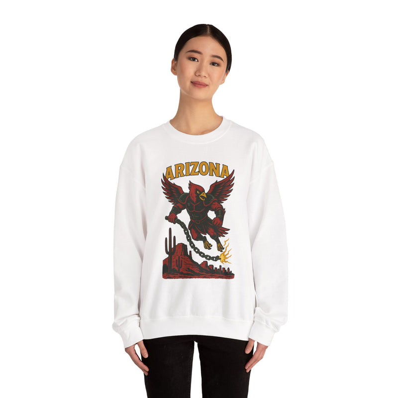 The Chainbound Sentinel | Arizona Area Code FootballSweatshirt