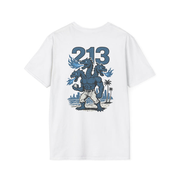The Seraphydra | Los Angeles Area Code Baseball Tee