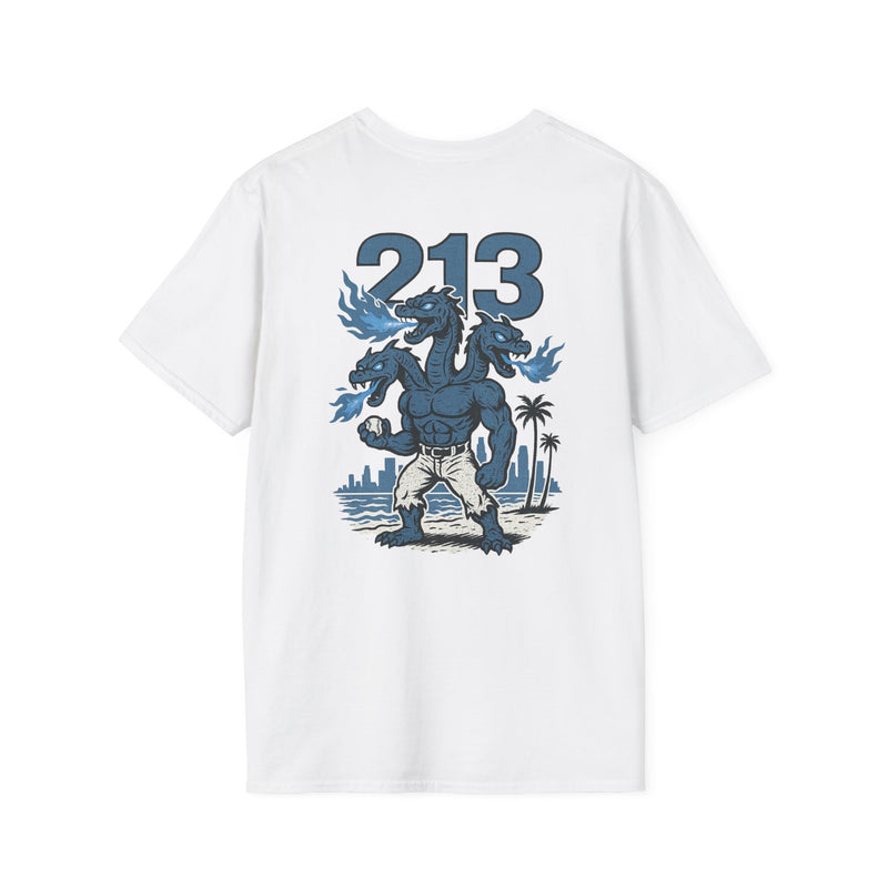 The Seraphydra | Los Angeles Area Code Baseball Tee