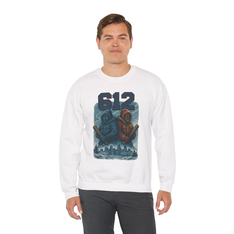 Icebound Sentinels | Minnesota Area Code Baseball Sweatshirt