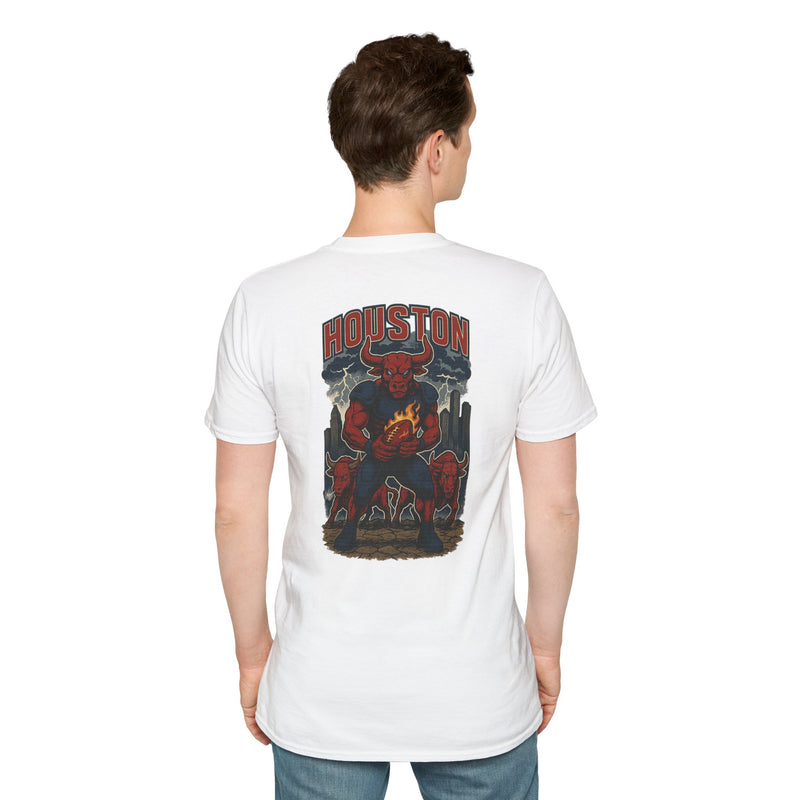 The Hornbrand Titan | Houston Football Tee