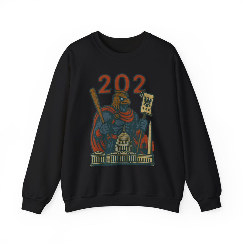 The Vigilant Order | Washington Area Code Baseball Sweatshirt