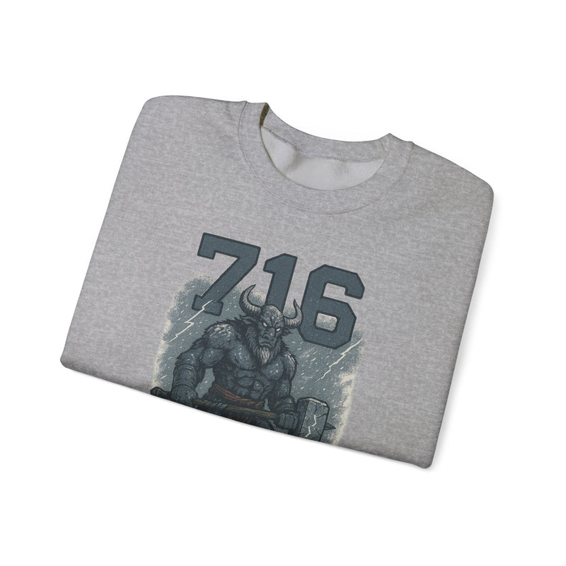The Hornwake | Buffalo Area Code Football Sweatshirt