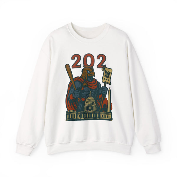 The Vigilant Order | Washington Area Code Baseball Sweatshirt