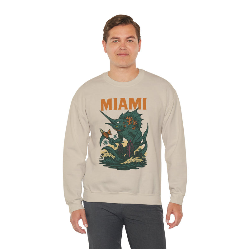 The Deepwake Sovereign | Miami Baseball Sweatshirt