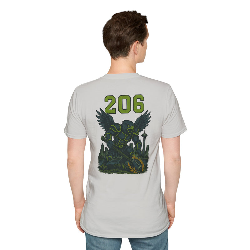The Stormreign | Seattle Area Code Football Tee