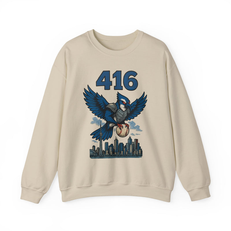 The Sky Talons | Toronto Area Code Baseball Sweatshirt