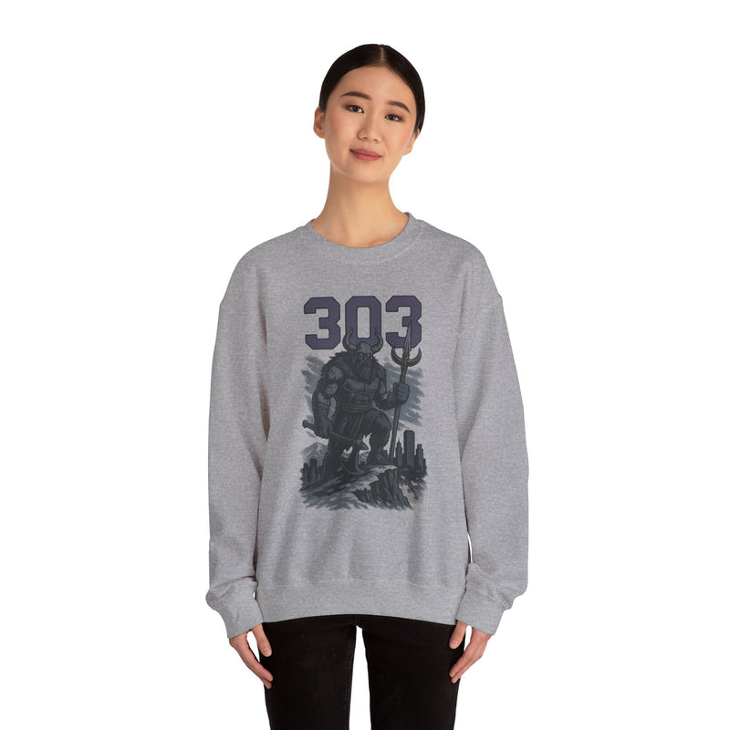 The Cragborn | Colorado Area Code Baseball Sweatshirt