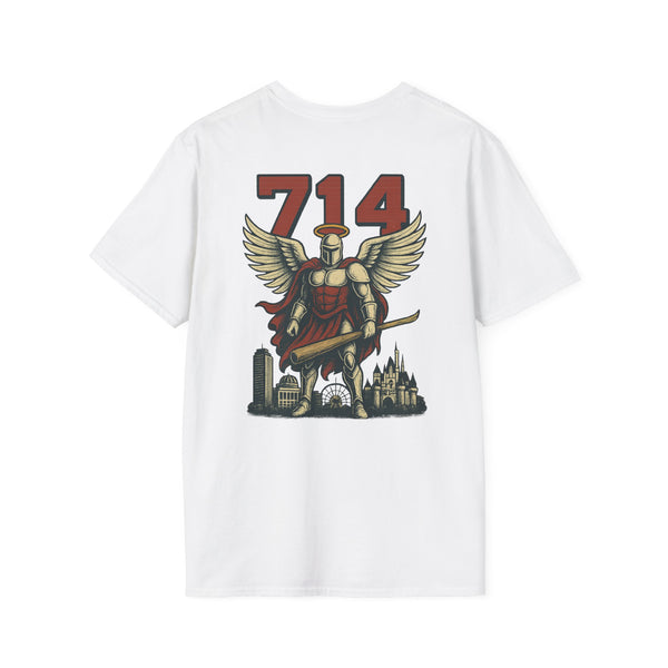Halo Knight | Los Angeles Area Code Baseball Tee
