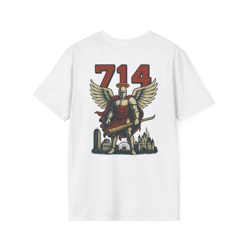 Halo Knight | Los Angeles Area Code Baseball Tee
