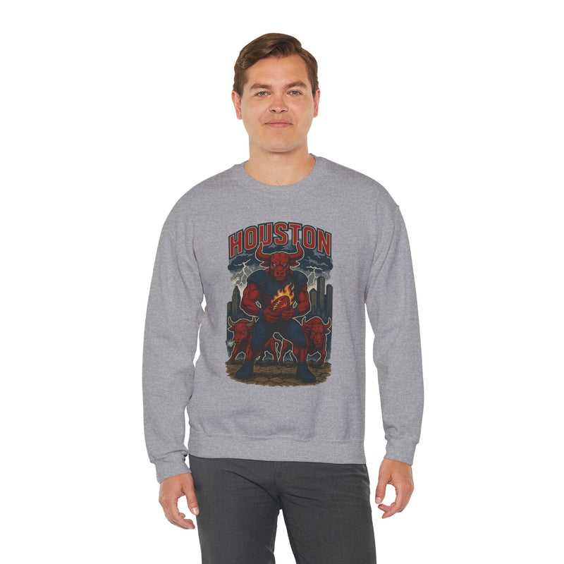 The Hornbrand Titan | Houston Football Sweatshirt
