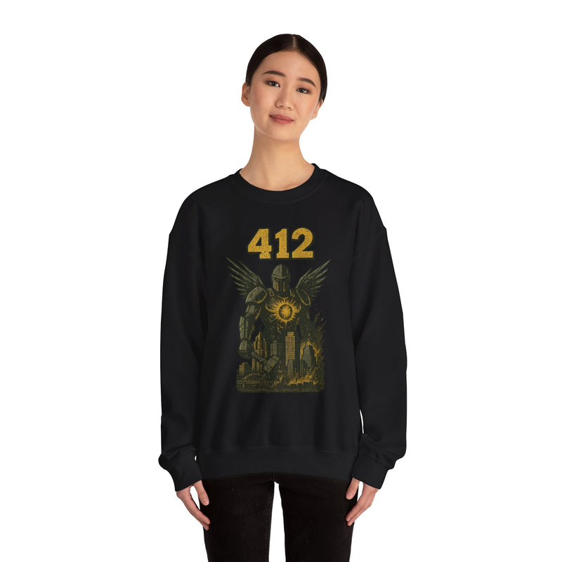 The Blackvault Warden | Pittsburgh Area Code Football Sweatshirt