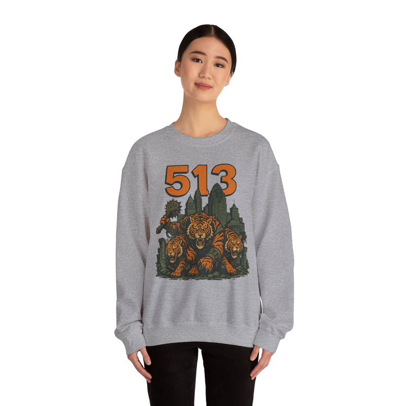 The Emberstripe Kin | Cincinnati Area Code Football Sweatshirt