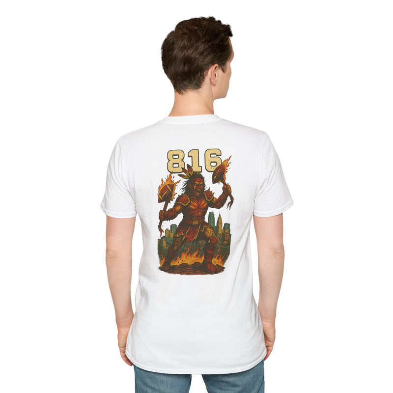 The Embermantle | Kansas City Area Code Football Tee