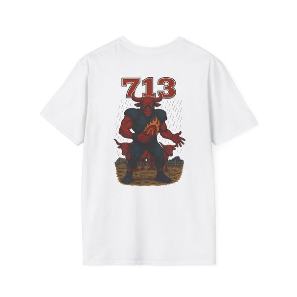 The Hornbrand Titan | Houston Area Code Football Tee
