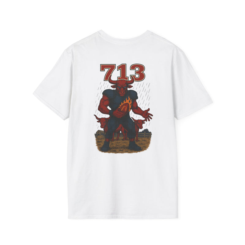 The Hornbrand Titan | Houston Area Code Football Tee