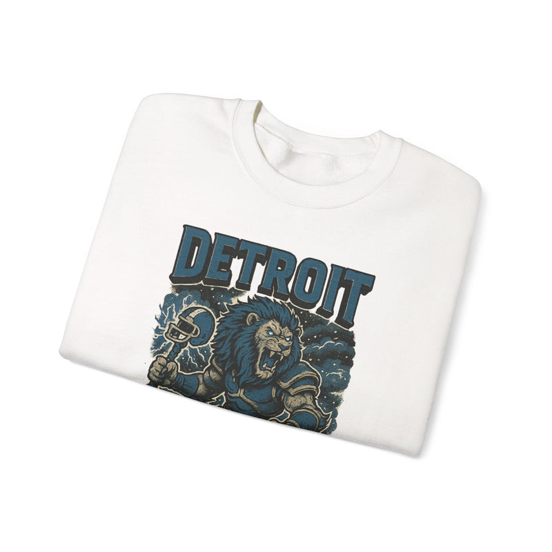 The Roarline King | Detroit Football Sweatshirt