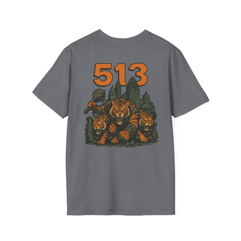 The Emberstripe Kin | Cincinnati Area Code Football Tee