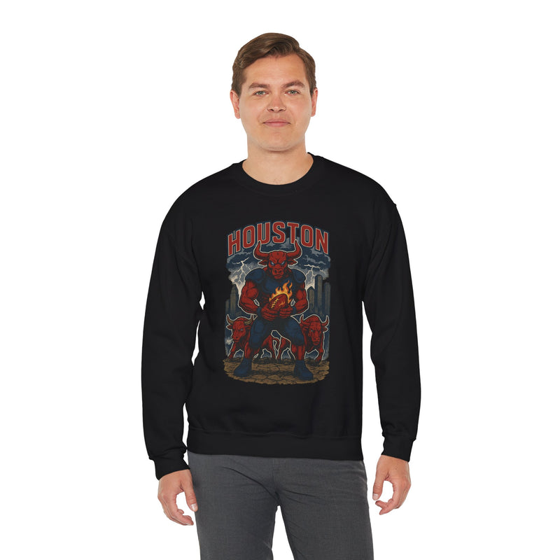 The Hornbrand Titan | Houston Football Sweatshirt