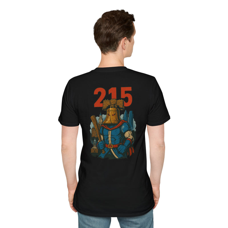 The Bellborn | Philadelphia Area Code Baseball Tee