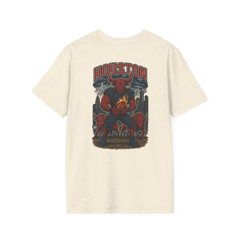 The Hornbrand Titan | Houston Football Tee