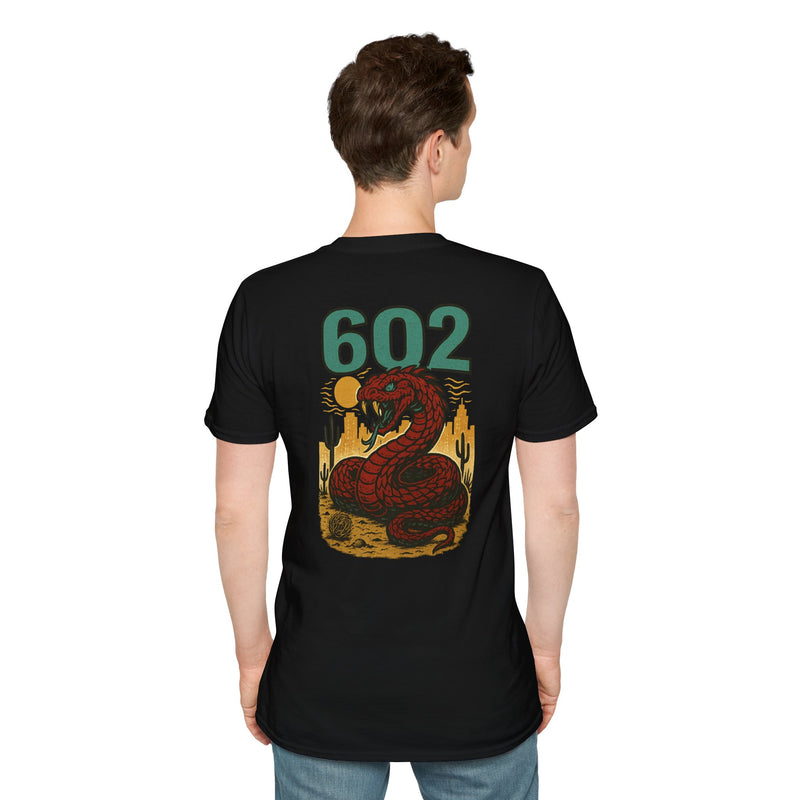 The Obsidian Coil | Arizona Area Code Baseball Tee