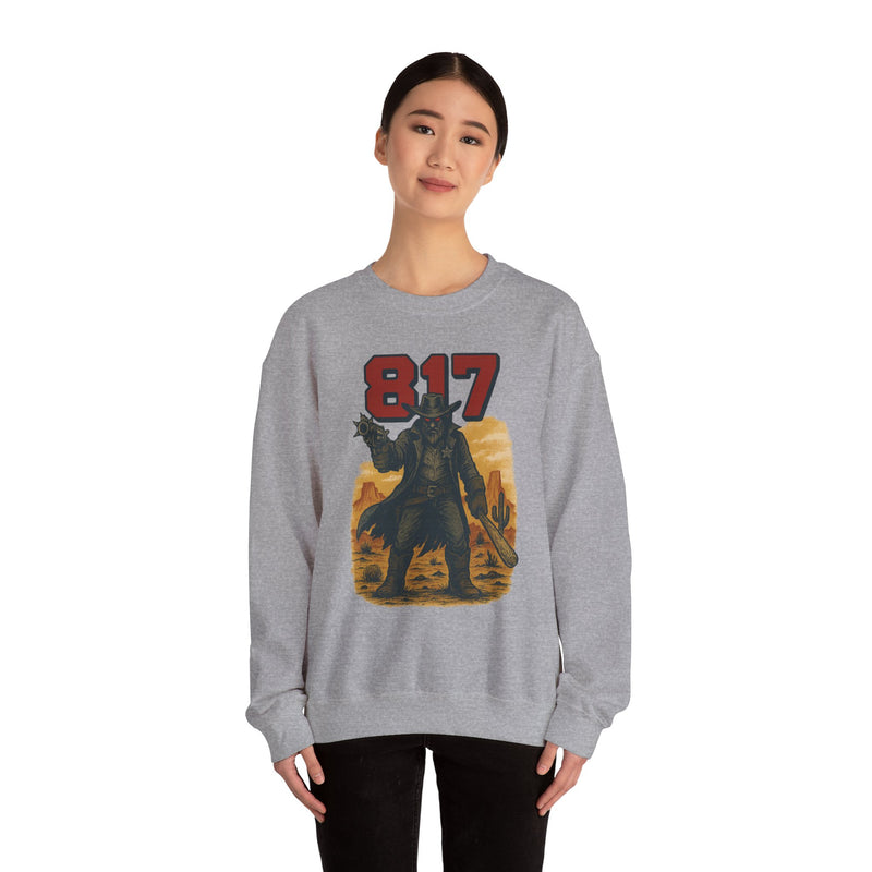 The Last Slingers | Texas Area Code Baseball Sweatshirt