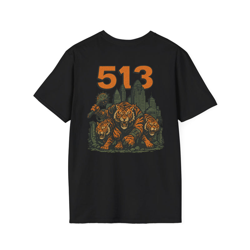 The Emberstripe Kin | Cincinnati Area Code Football Tee