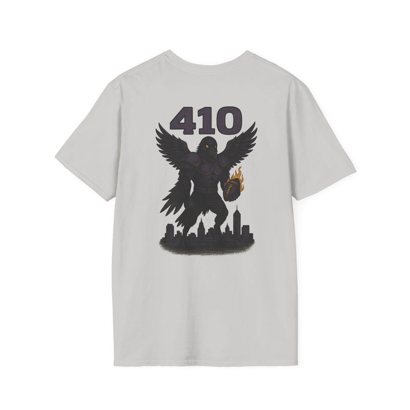 The Shadowcrest Revenant | Baltimore Area Code Football Tee