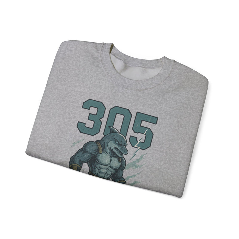The Undertide | Miami Area Code Football Sweatshirt
