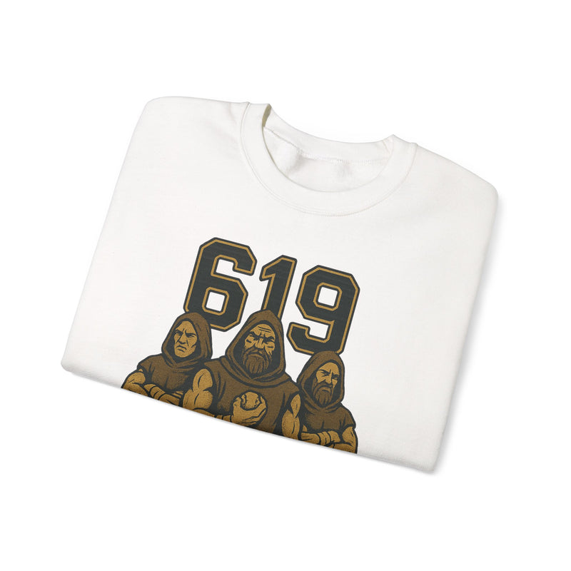 The Cleansed Order | San Diego Area Code Baseball Sweatshirt