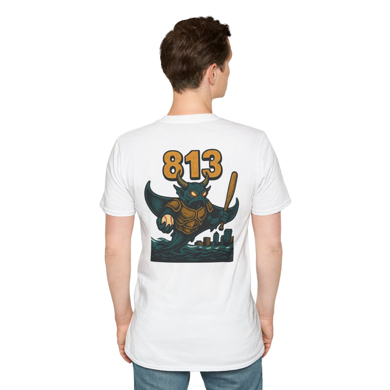 The Drowned Syndicate | Tampa Bay Area Code Baseball Tee