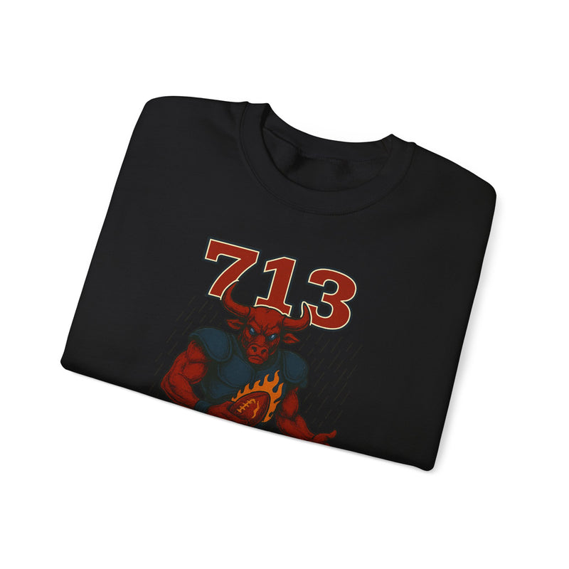 The Hornbrand Titan | Houston Area Code Football Sweatshirt