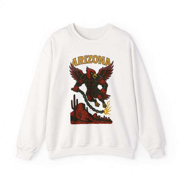 The Chainbound Sentinel | Arizona Area Code FootballSweatshirt