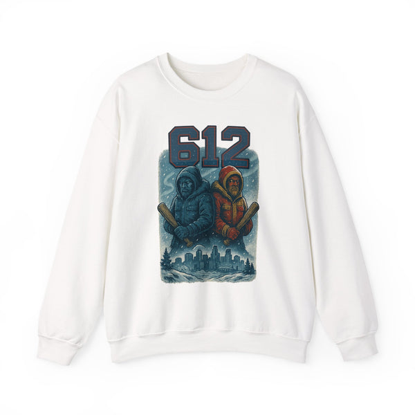 Icebound Sentinels | Minnesota Area Code Baseball Sweatshirt
