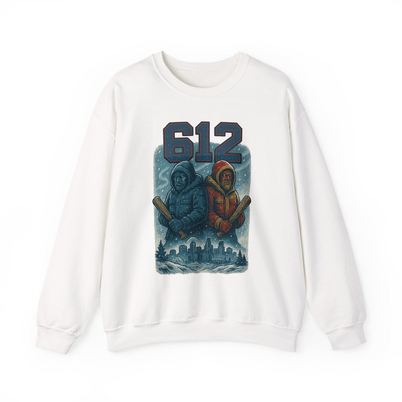 Icebound Sentinels | Minnesota Area Code Baseball Sweatshirt