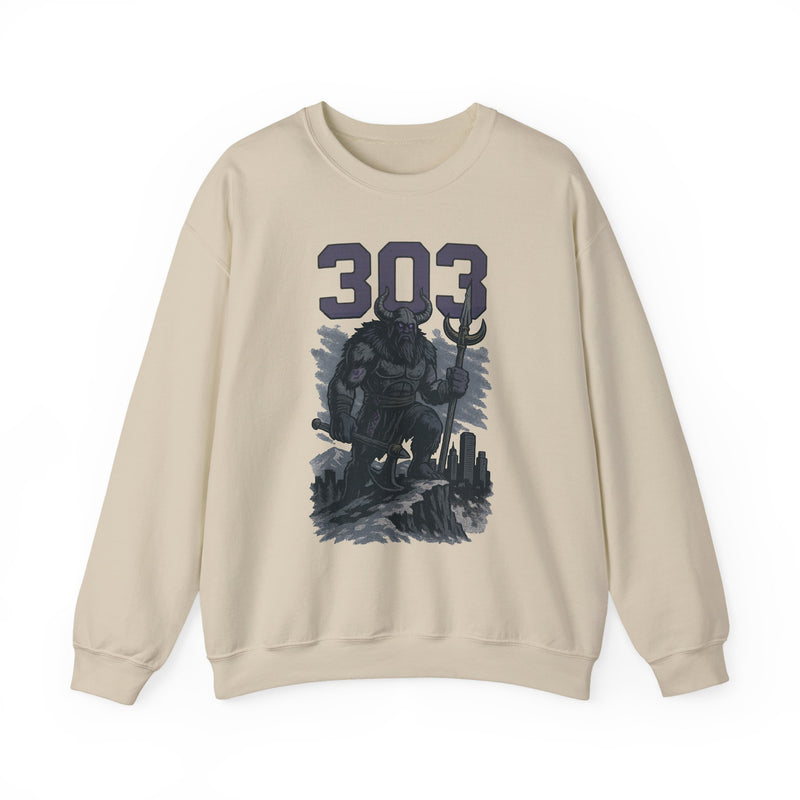 The Cragborn | Colorado Area Code Baseball Sweatshirt