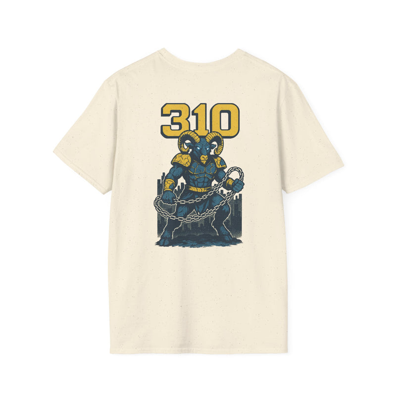 The Faultbinder | Los Angeles Area Code Football Tee