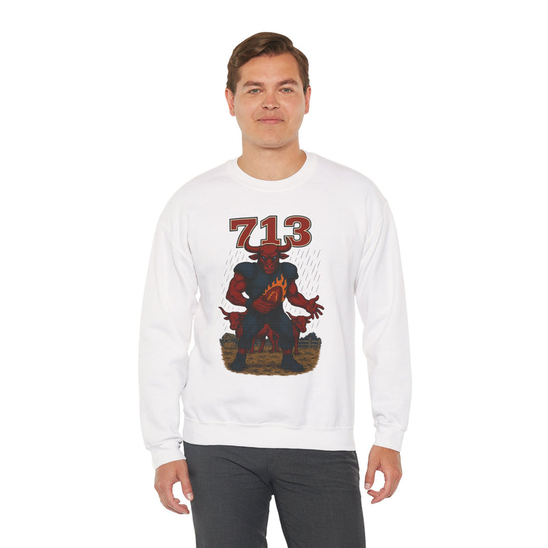 The Hornbrand Titan | Houston Area Code Football Sweatshirt