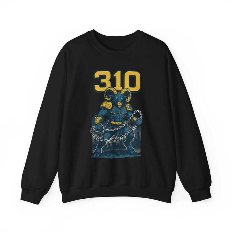 The Faultbinder | Los Angeles Area Code Football Sweatshirt