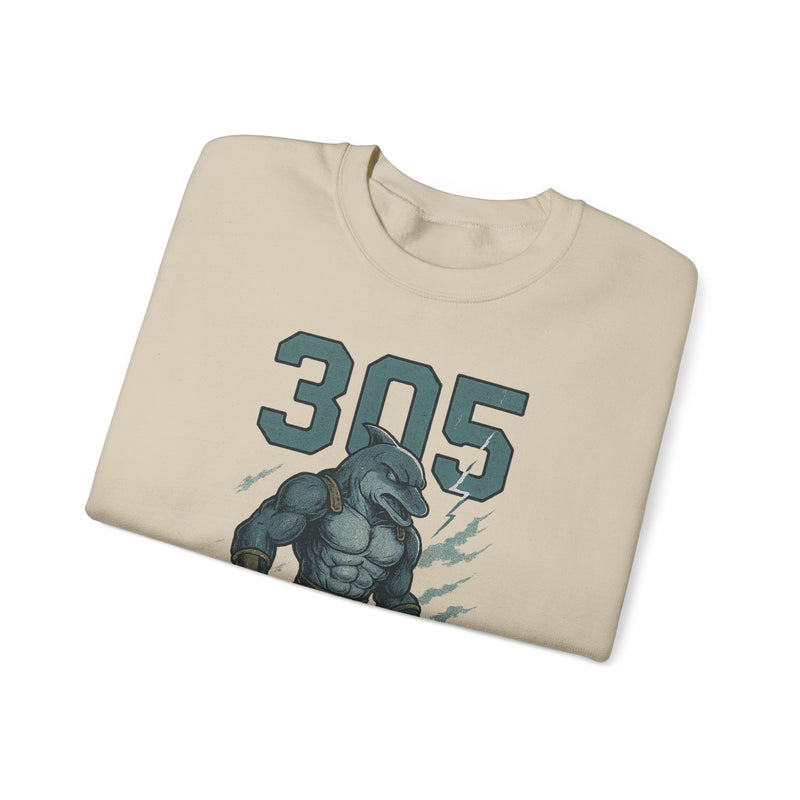 The Undertide | Miami Area Code Football Sweatshirt