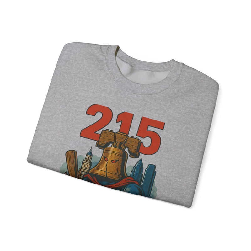 The Bellborn | Philadelphia Area Code Baseball Sweatshirt